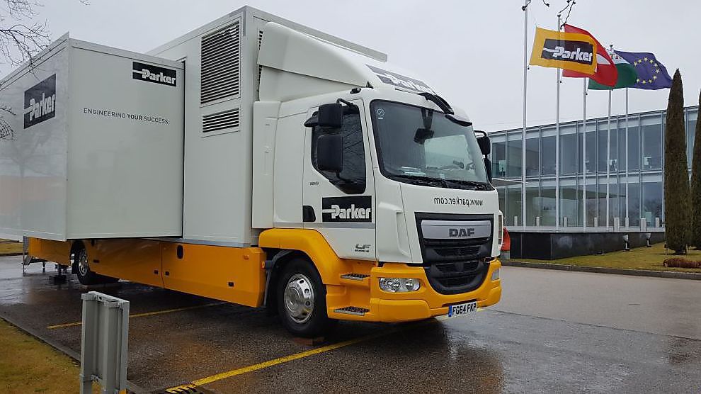 Le Parker Motion Systems Truck en tournée aux Pays-Bas et en Belgique