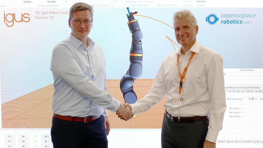 igus verwerft meerderheidsaandeel in Commonplace Robotics