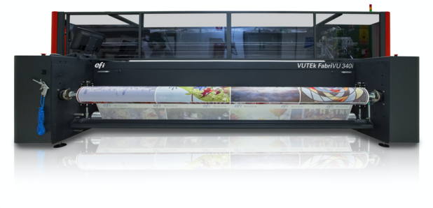 Les imprimantes à sublimation EFI™ VUTEk® font des décorations imprimées sur textile un jeu d'enfant