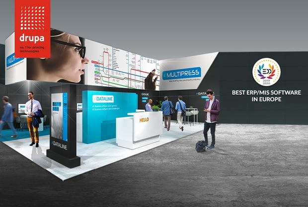 Découvrez la drupa virtuellement et le logiciel MIS/ERP MultiPress.