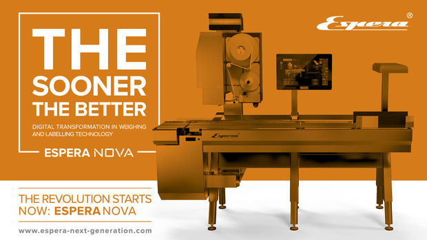 ESPERA présente sa nouvelle machine NOVA, l'avenir du pesage-étiquetage !