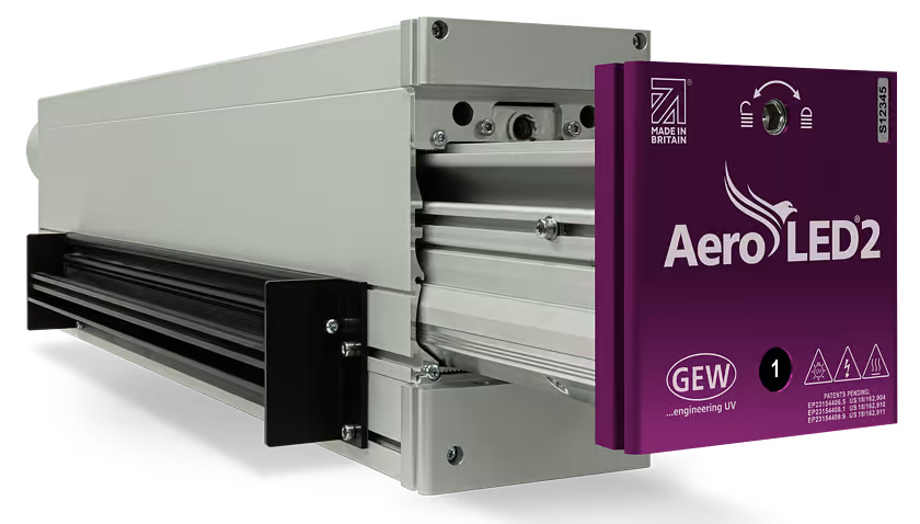 AeroLED2: Next-Gen UV LED-systeem met 30% meer vermogen en 55% energiebesparing