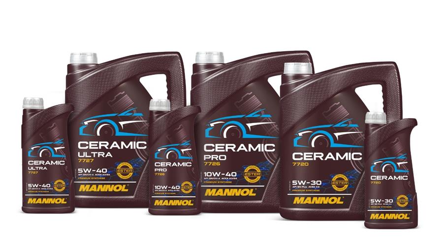 Nieuwe MANNOL Ceramic-oliën voor moderne en zware motoren