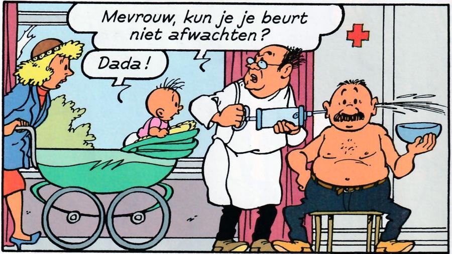 Niet genezen is beter: de arts in de strip