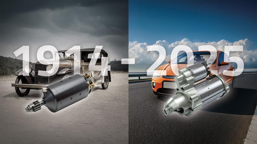 Startermotor bestaat 111 jaar: van krukas tot start/stop