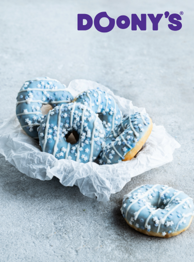 Nouveau: Doony’s® Magic Blue Donut, une douceur magique pour l'hiver