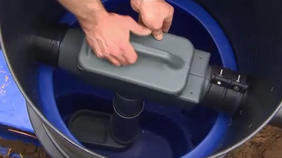 Comment filtrer l'eau de pluie?