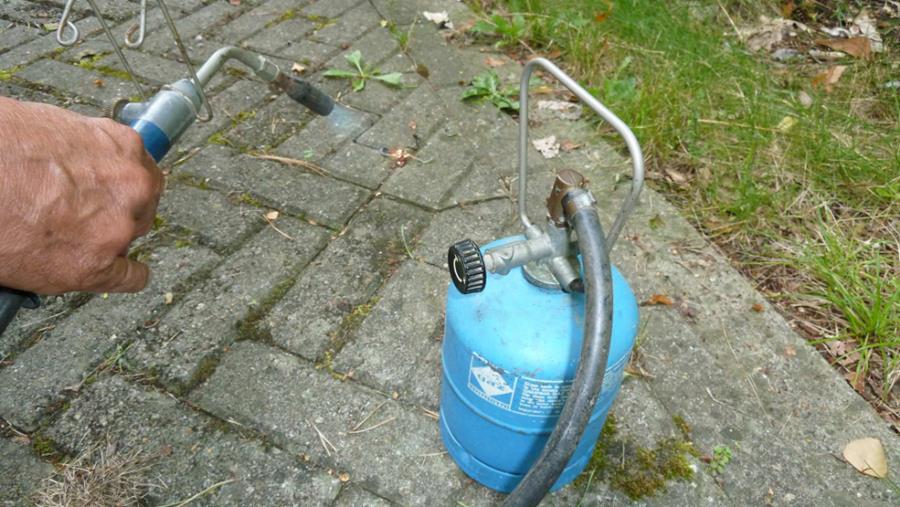 Hoe bestrijd je onkruid thermisch?