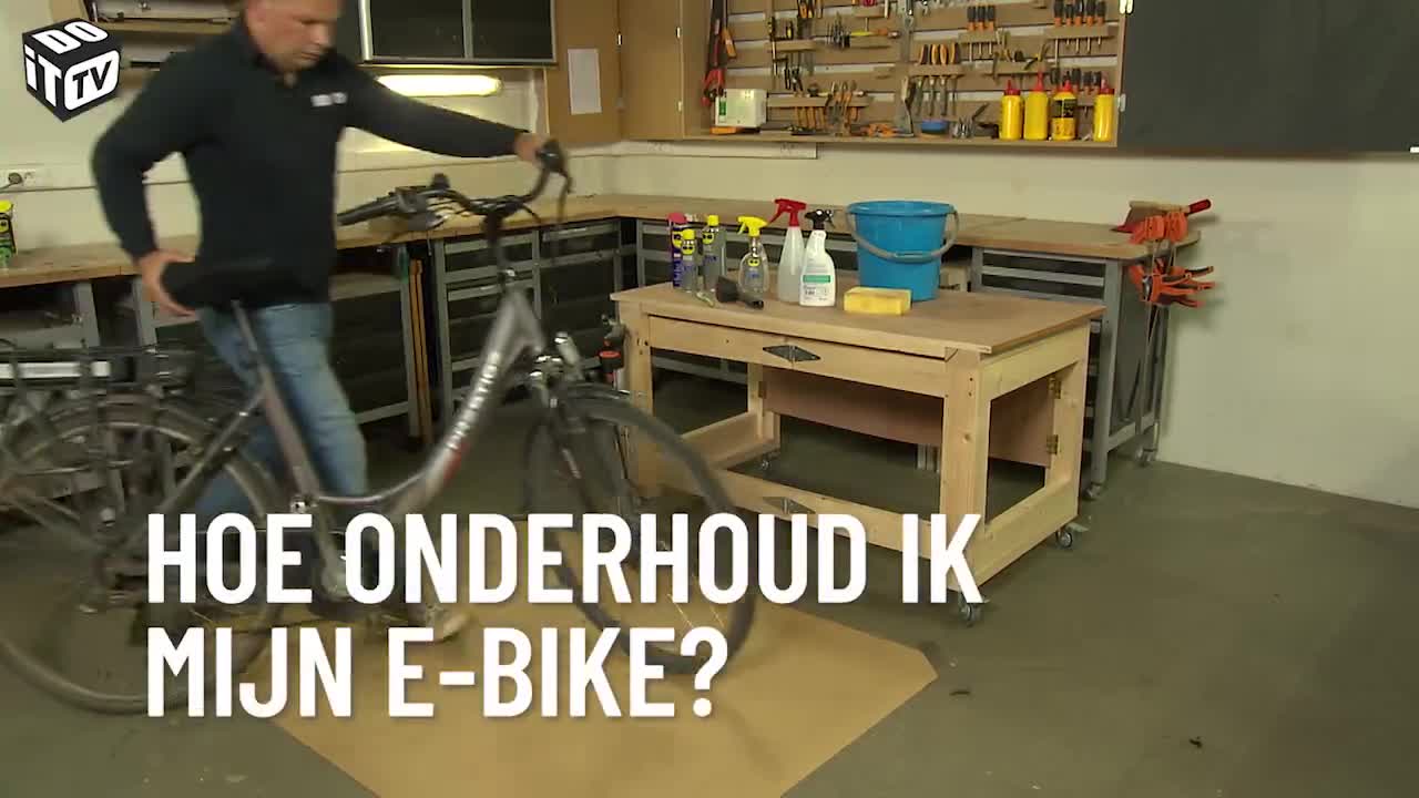 HOE EEN E-BIKE ONDERHOUDEN